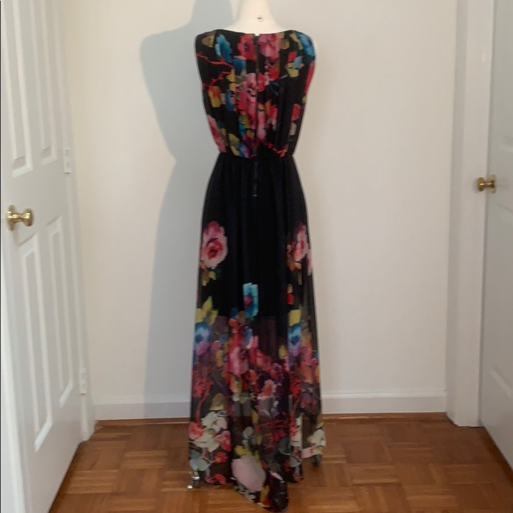 💘 Alice + Olivia Black Floral dress M - Picture 5 of 10